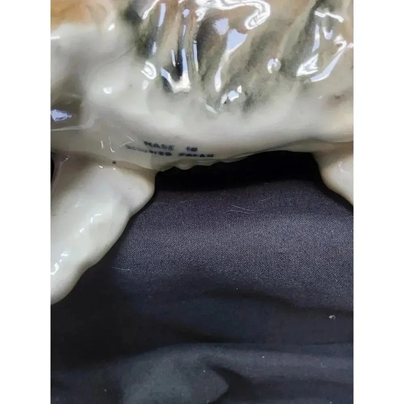 Occupied Era Japan Dog Border Collie Lassie Large size 6 1/2" - Picture 5 of 5